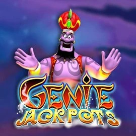 Genie Jackpots logo – Jackpots by Blueprint Gaming at Spinbara Casino