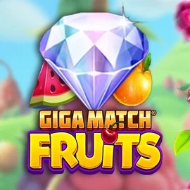 Giga Match Fruits slot icon by RubyPlay, available at Spinbara Casino