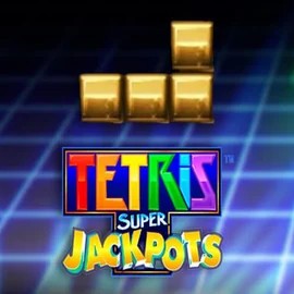 Tetris Super Jackpots game by WMS – logo hosted on Spinbara Casino